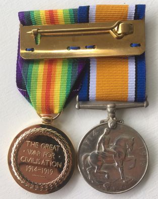 Harry's medals